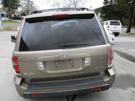 2008 HONDA PILOT EX-L BROWN 3.5L AT 4WD A17529